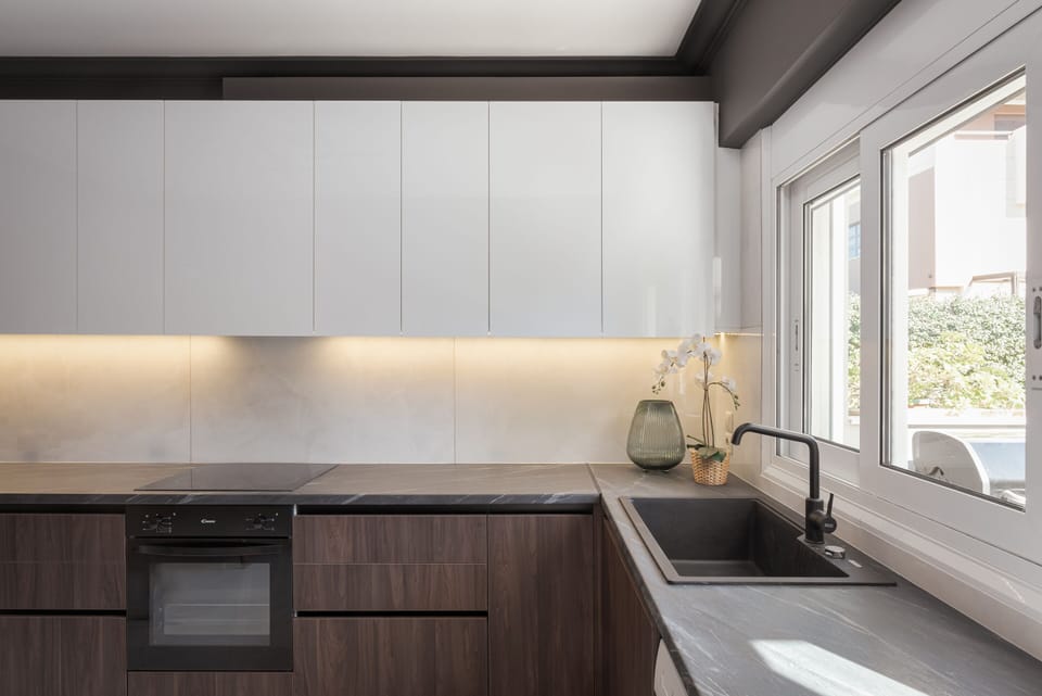 Luxury Villa | Private kitchen | Espresso maker, coffee/tea maker, full-size fridge, microwave