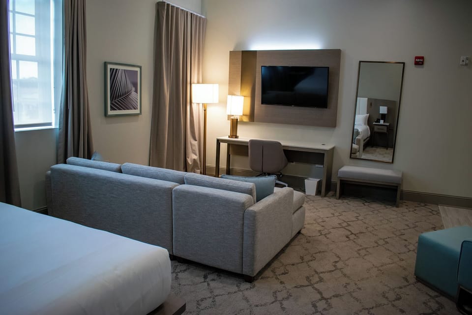 Premium bedding, pillowtop beds, in-room safe, individually decorated