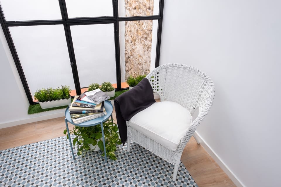 Lobby sitting area