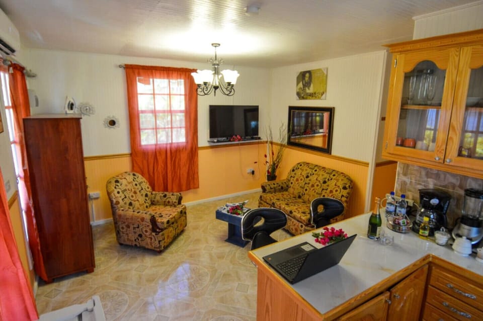 Sitting and living area