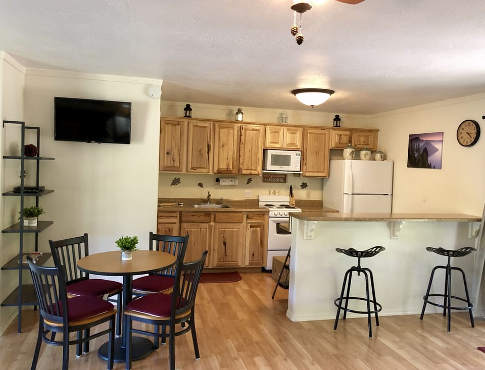 Kitchen/Dining view from living area