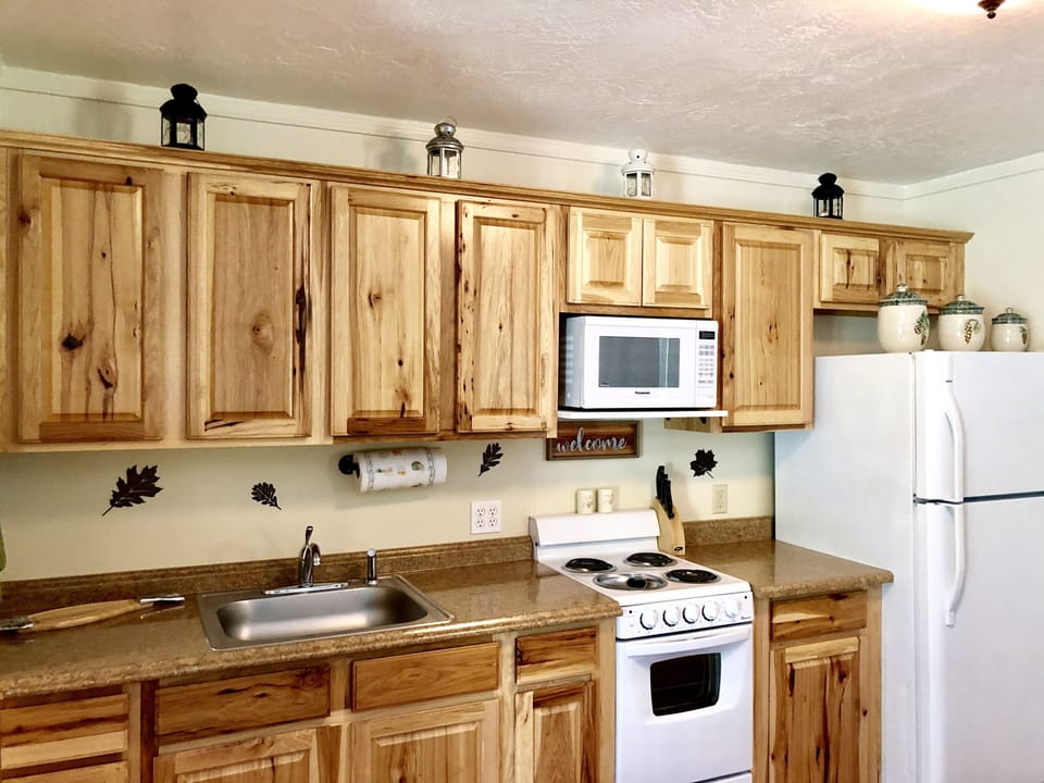 Fully Kitchen including spices for cooking