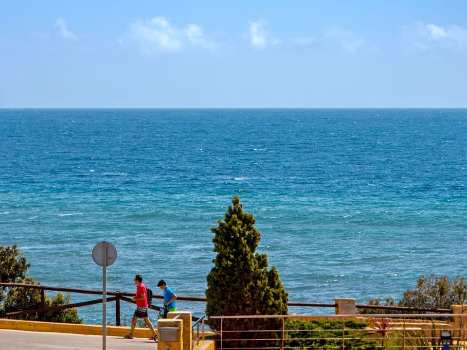 Sky, Sea, Ocean, Water, Horizon, Coast, Cloud, Shore, Azure, Beach
