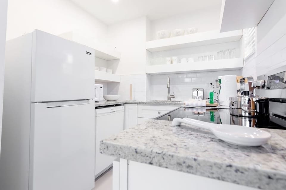 Clean modern designed kitchen.