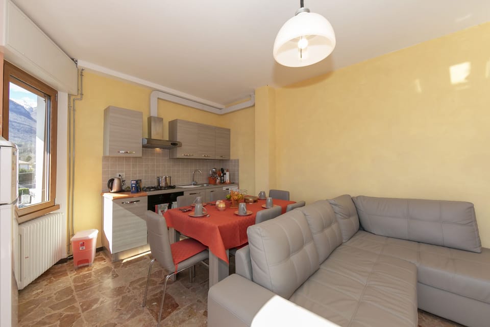 Kitchen and dining area