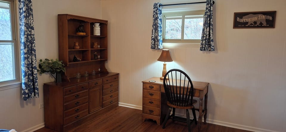 Desk in Master Bedroom for makeup or working vacation