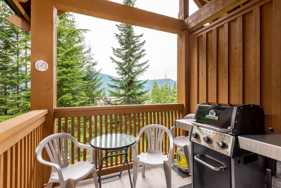 Deck Off Main Living Area With Barbecue
