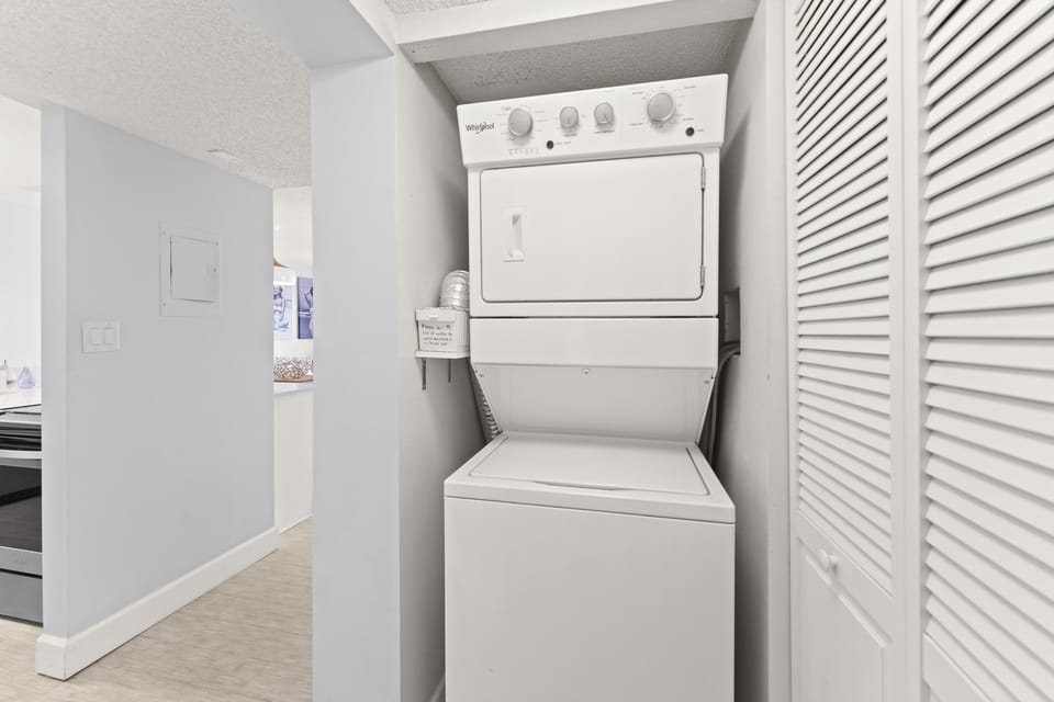 In unit washer / dryer