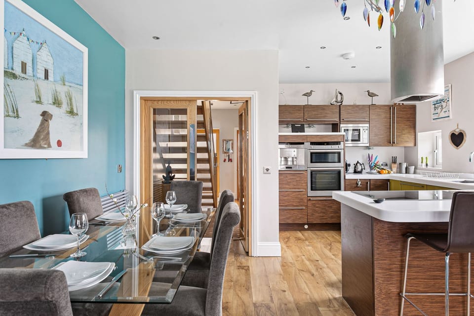 Kitchen, dining & living space - The Penthouse, 16 At The Beach