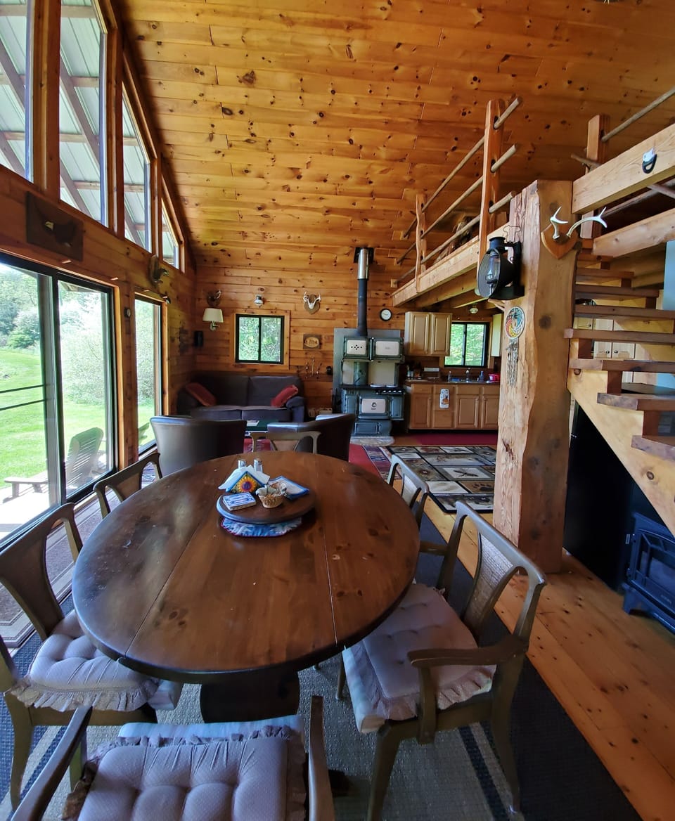 dining & living area