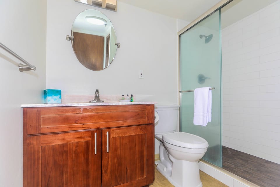Renovated bathroom