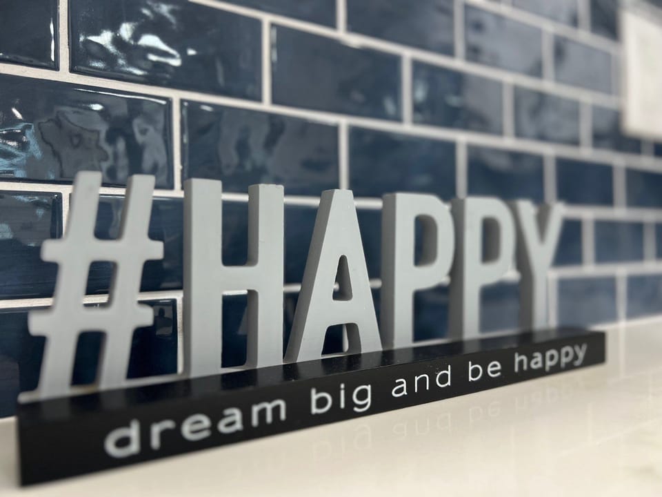 You'll be happy in this space!