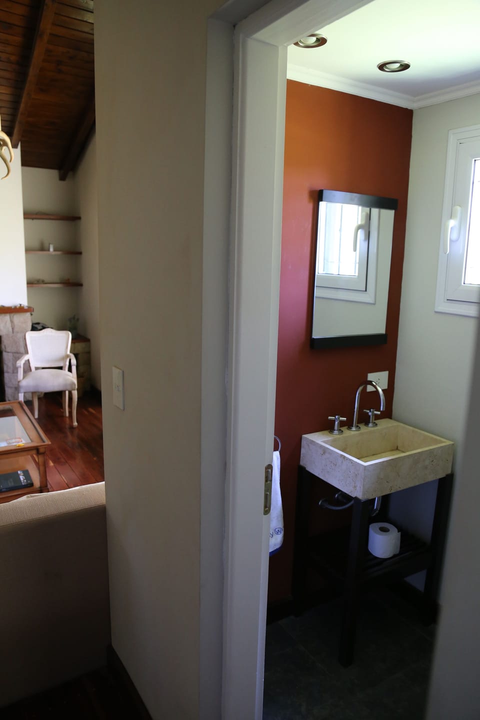 toilette en living