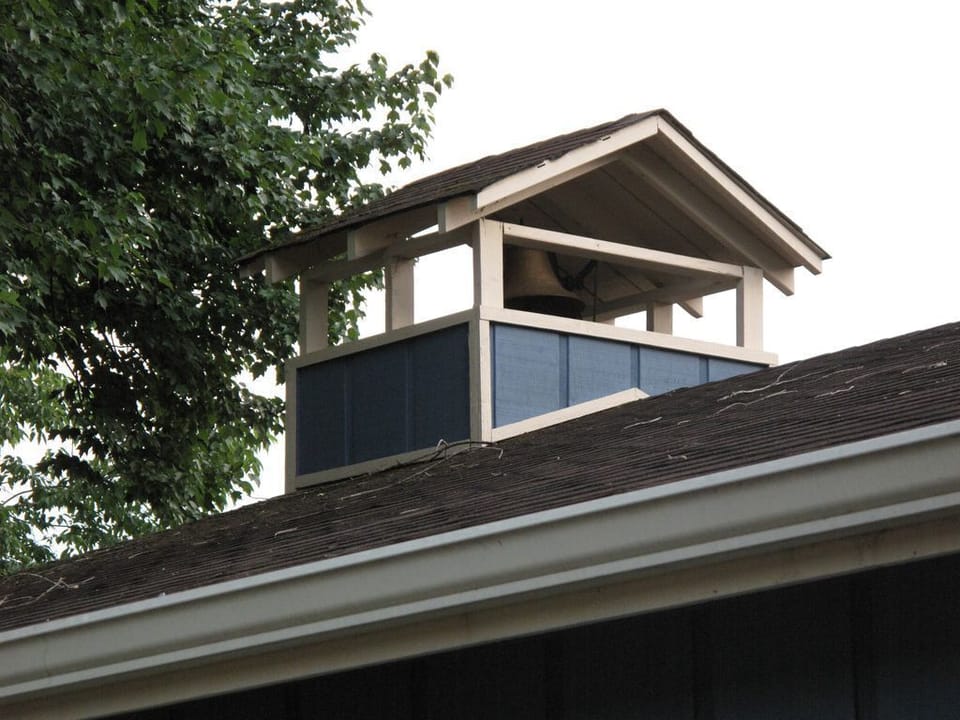 Original schoolhouse bell