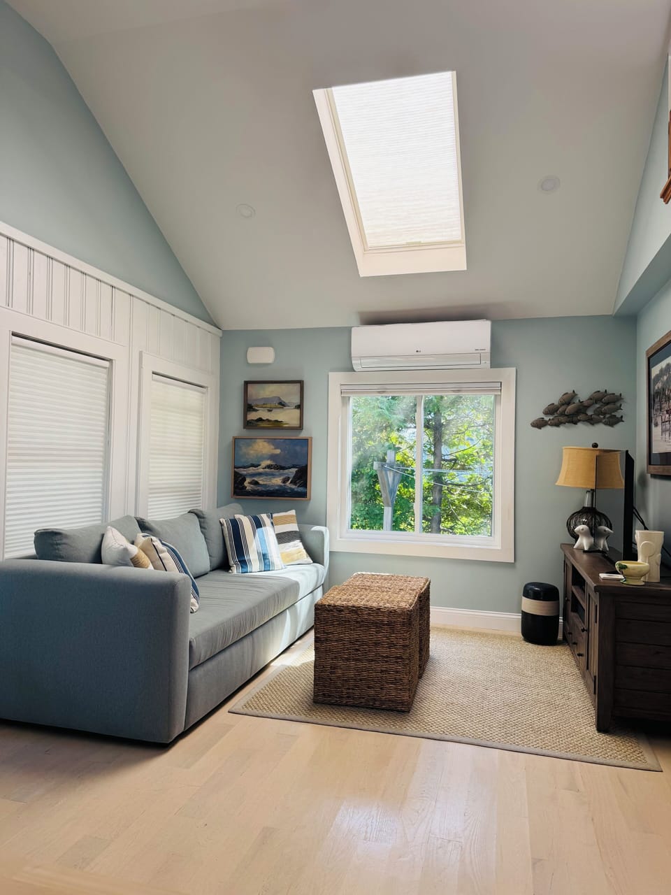 Chic, cozy, comfortable living room