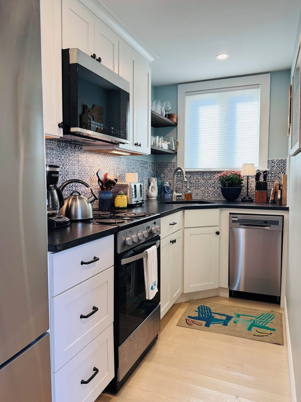 Clean, updated kitchen with all the tools you will need