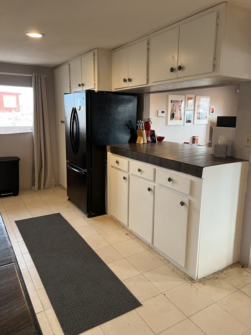 Kitchen offers many small appliances and other needs for your trip
