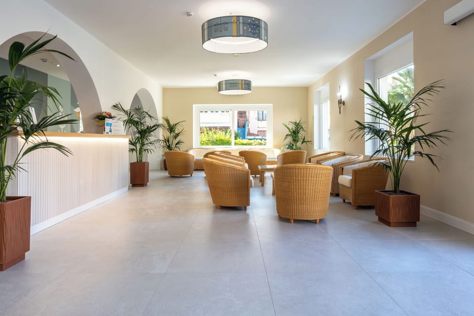 Lobby sitting area