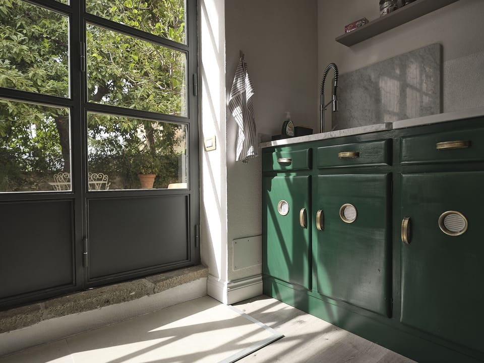 Duplex, 1 Bedroom (Casa di Castore) | Private kitchen | Fridge, stovetop, espresso maker, coffee/tea maker
