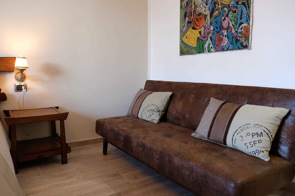 Deluxe Double Room, 1 Queen Bed with Sofa bed, Terrace (with Sofabed. Camera 3) | Down comforters, minibar, in-room safe, individually furnished