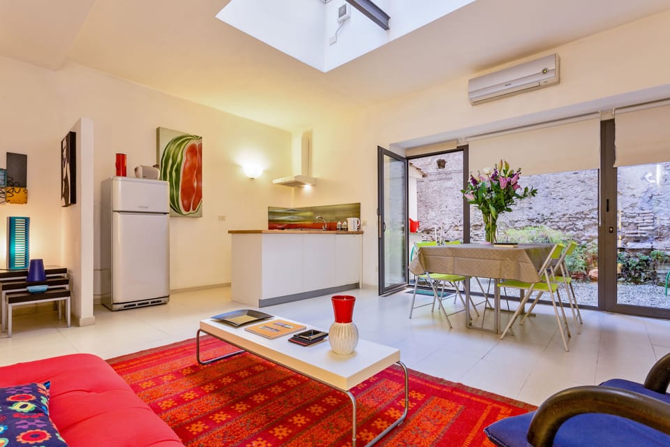 Apartment, 1 Bedroom | Living area | TV