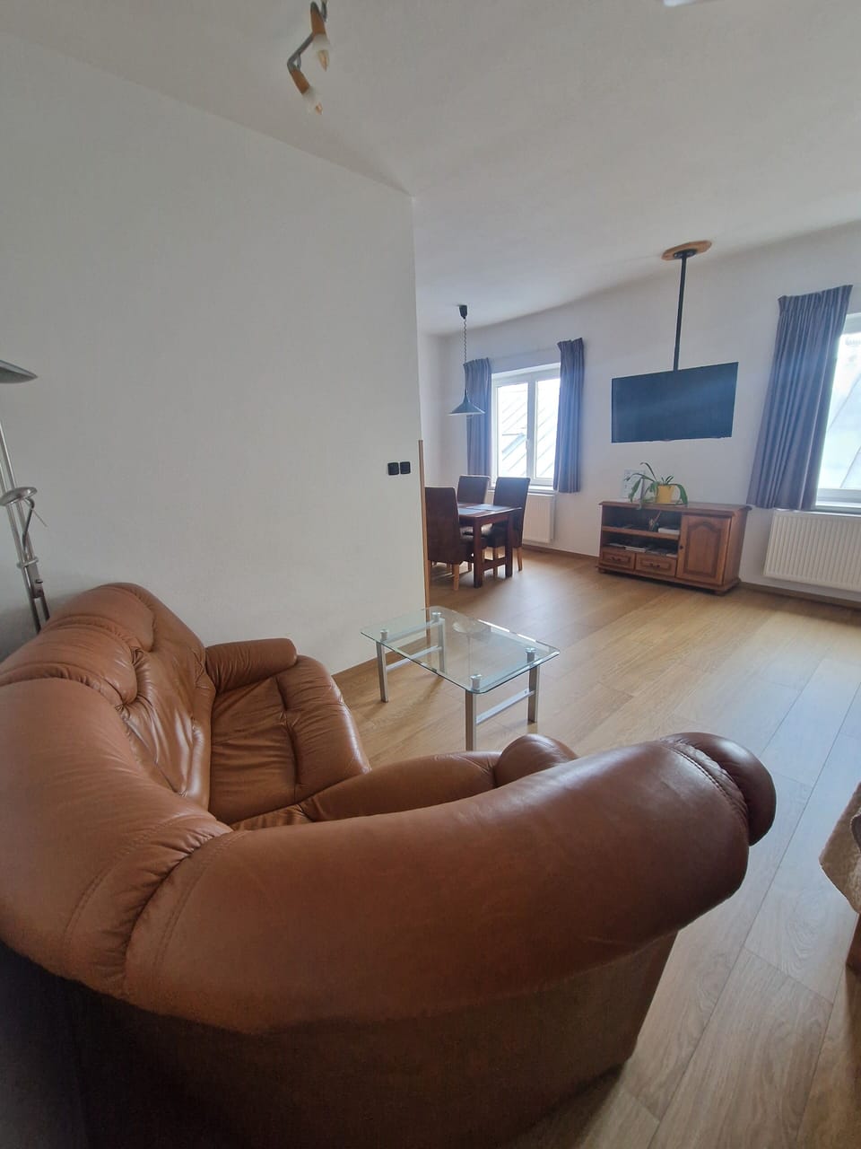 Apartment, 2 Bedrooms | Living area | LCD TV