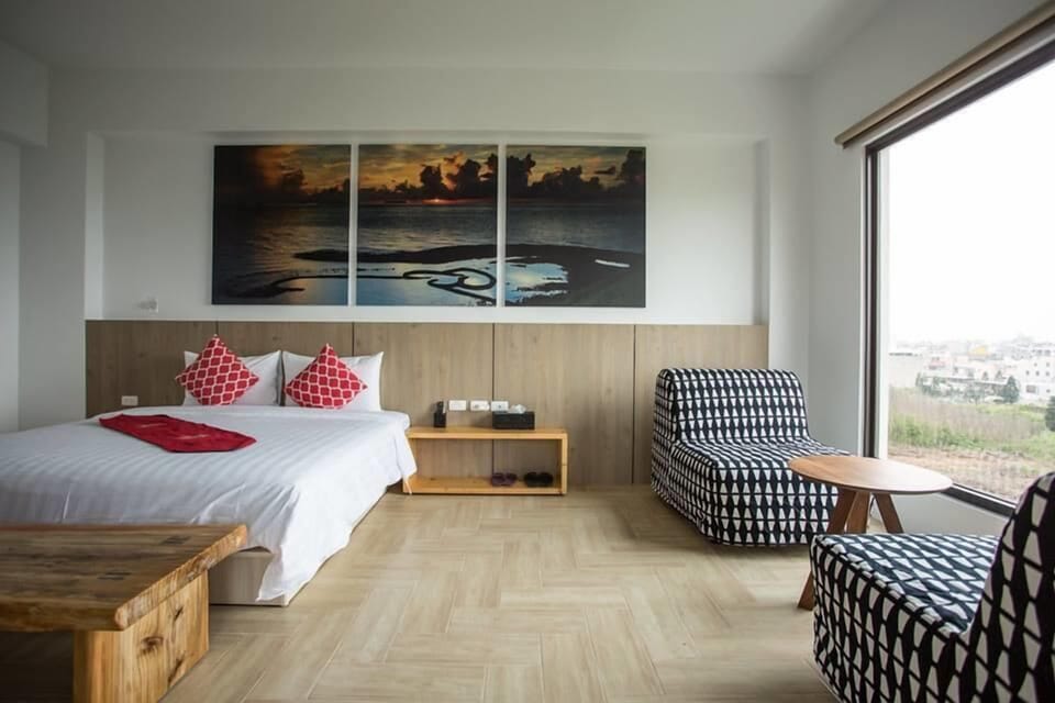 Sea View Double Room | Desk, blackout drapes, rollaway beds, free WiFi