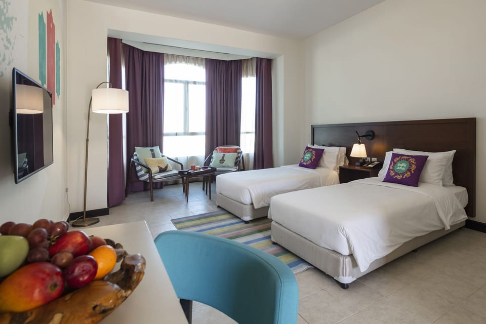 In-room safe, desk, iron/ironing board (on request), WiFi (free)