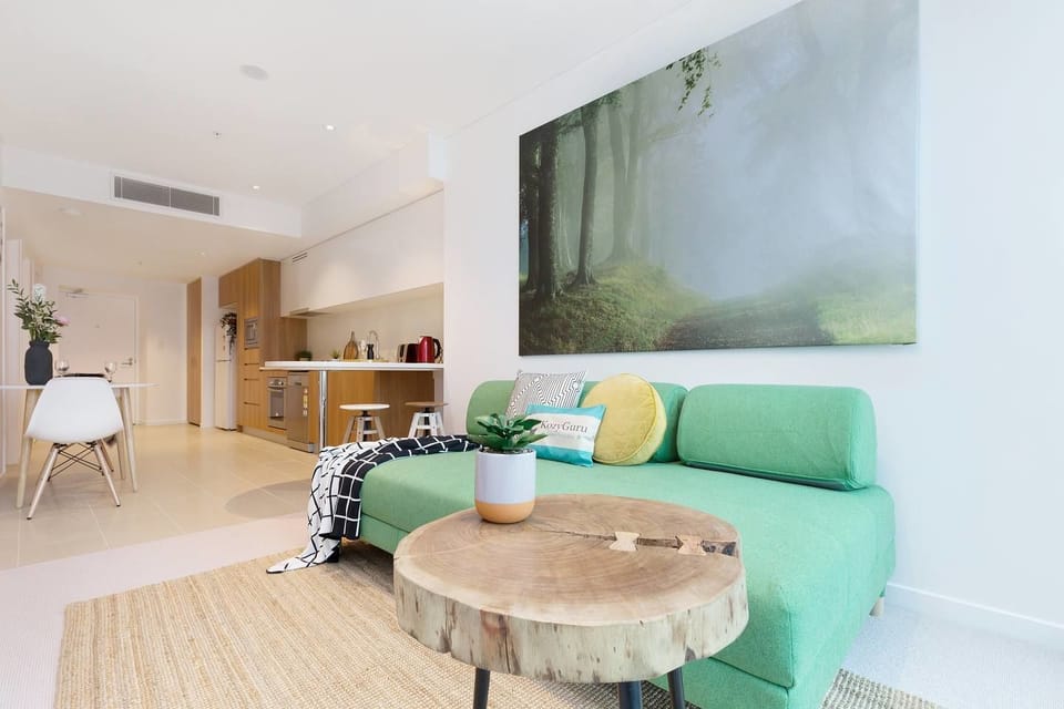 City Apartment (2 Bedrooms) | Living area | TV