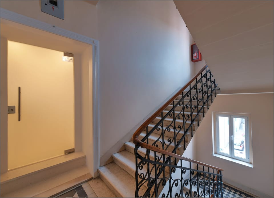 Interior entrance