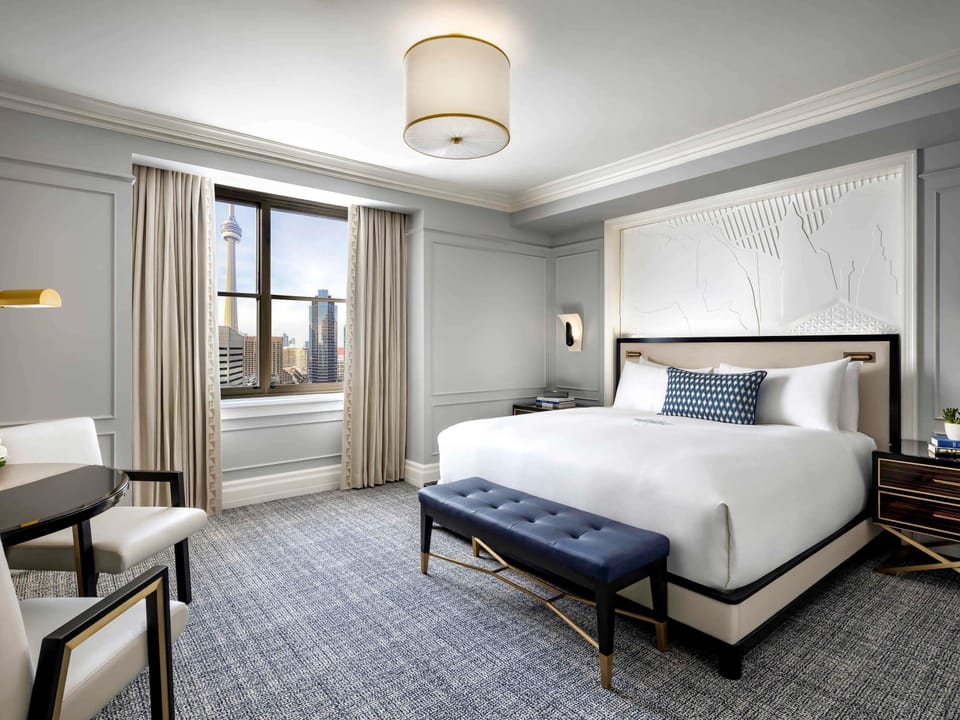 Down comforters, minibar, in-room safe, desk
