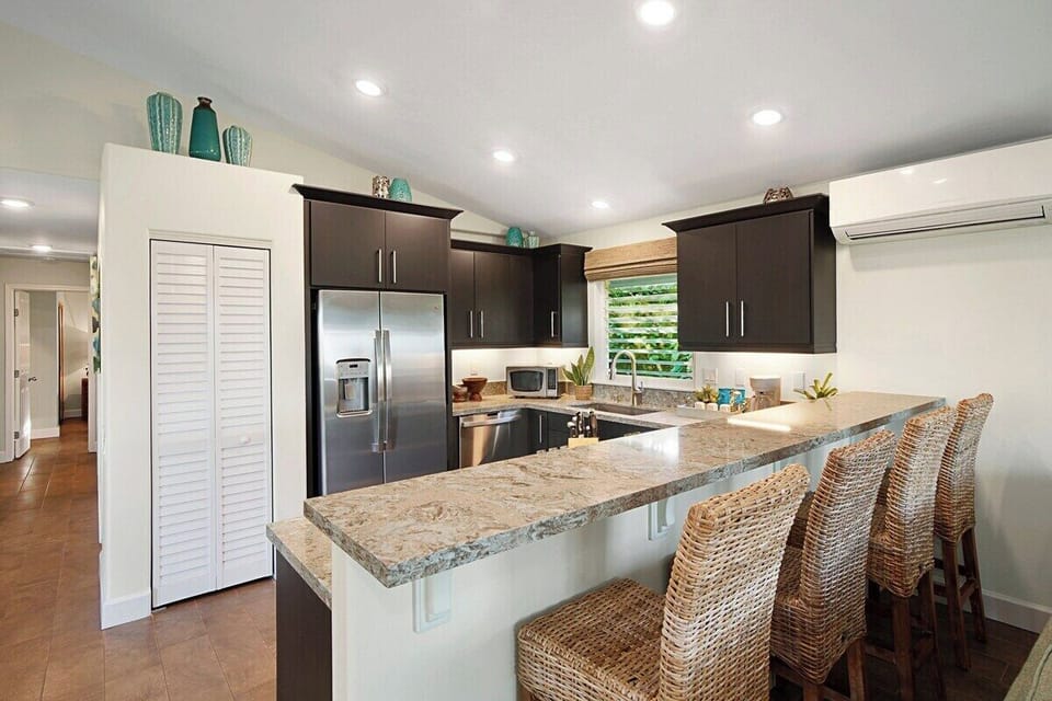 Poipu Beach Hale Renovated Kitchen