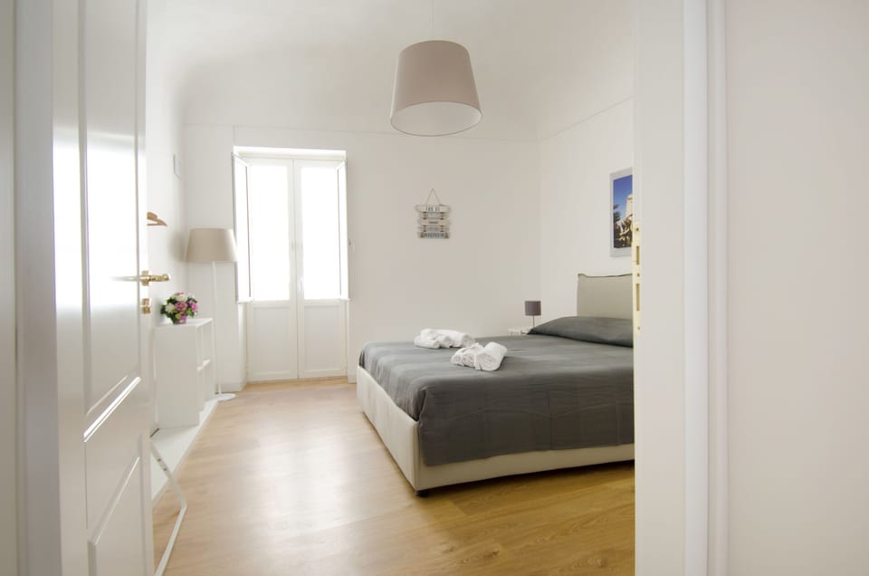 Apartment, 1 Queen Bed, Terrace | Premium bedding, blackout drapes, soundproofing, iron/ironing board