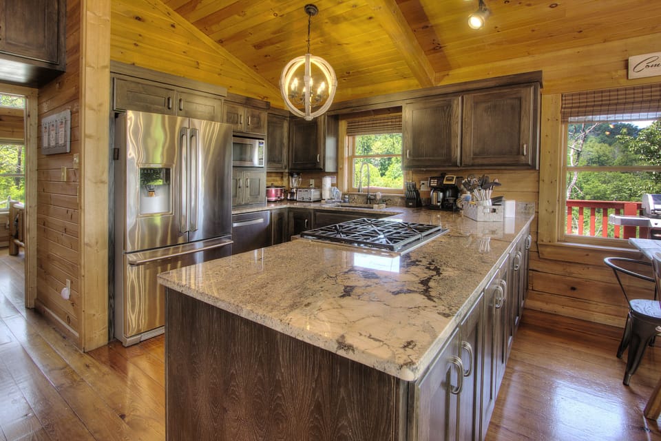 Granite Counter tops and top of the line appliances