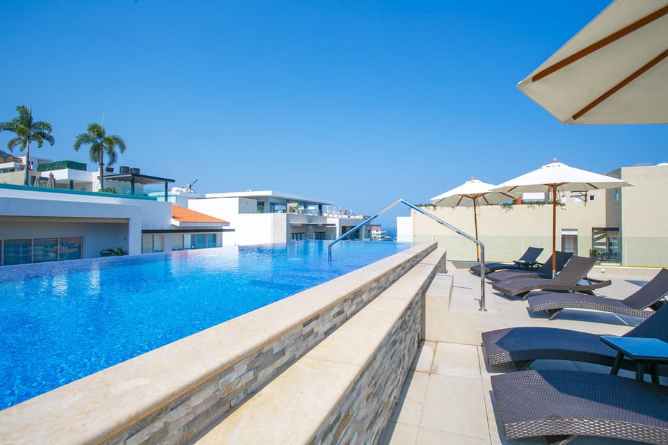 Nice view from the pool