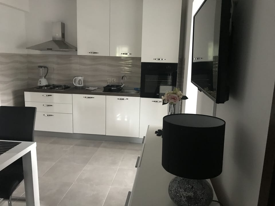 Comfort Apartment, 2 Bedrooms | Private kitchen | Full-size fridge, oven, stovetop, dishwasher