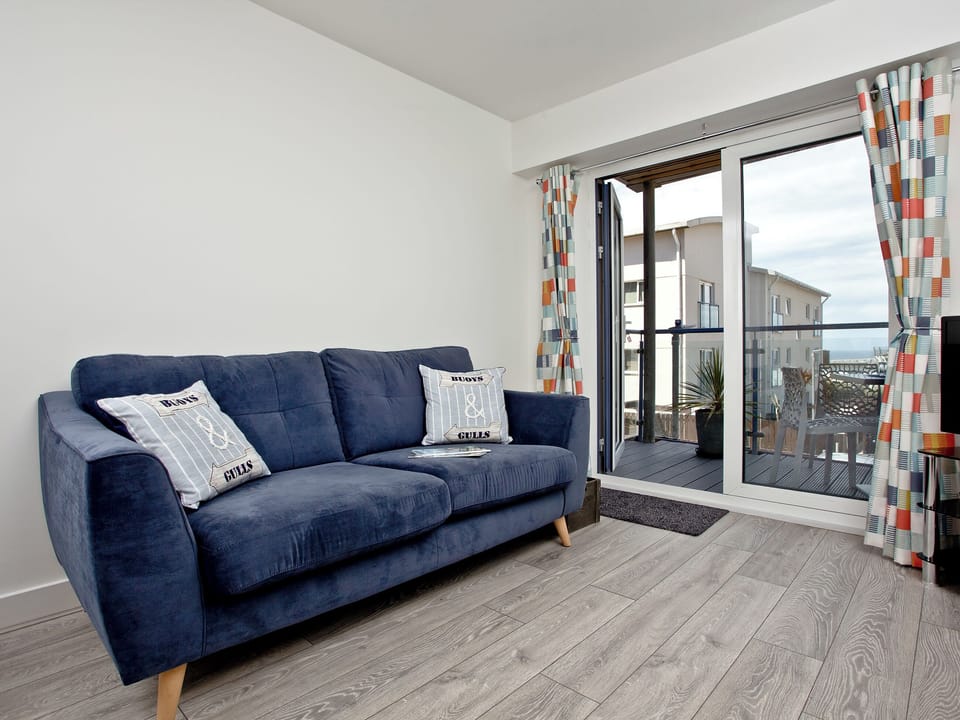 Cosy living area | Fistral Escape - Ocean 1 Apartments, Newquay