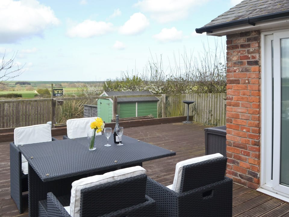 Outdoor area | The Cockles, Ulgham, near Morpeth