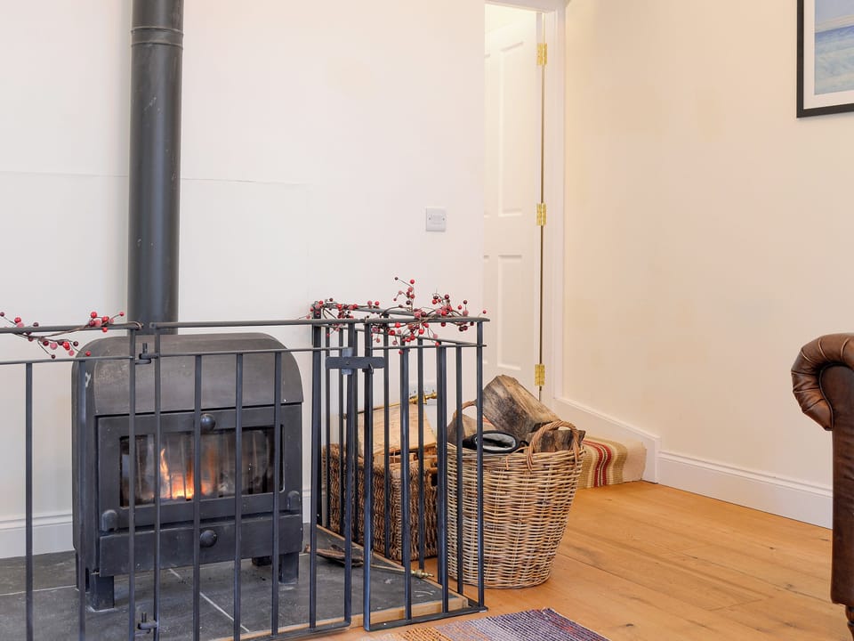 Wood burner | Straton Cottage, St Cyrus, near Montrose