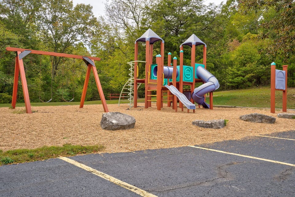 The kids will love the playground!