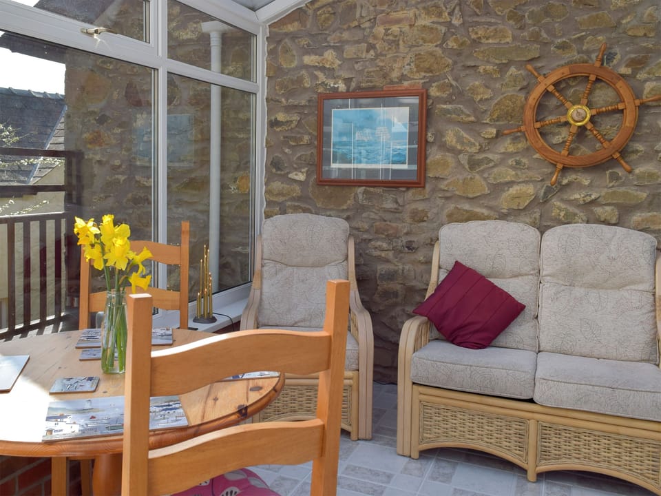 Bright and airy conservatory | Yorke Villa, Fishguard