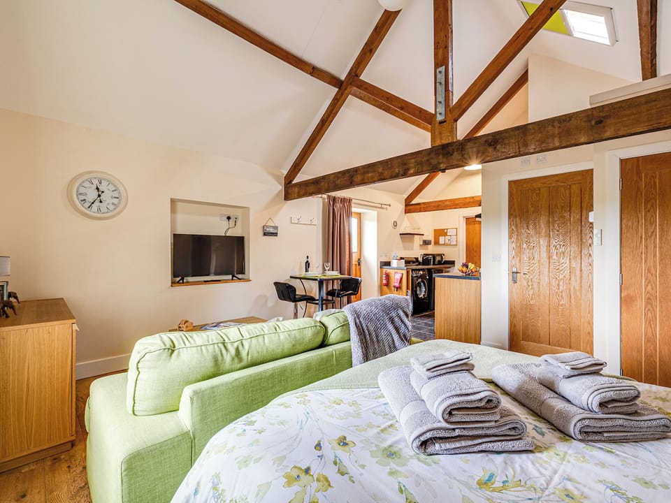 The fully equipped kitchen in The Dairy | The Dairy - Springfield Barns, Myddle, near Shrewsbury