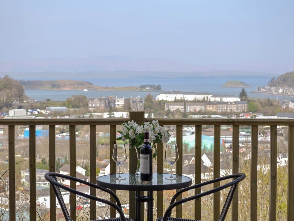 Wonderful views from the terrace | Sealladh Alainn, Oban