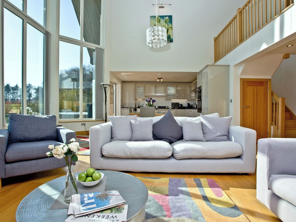 Stylish open-plan living space | Number 6 Quantock Lodge, Cricket St Thomas, near Chard