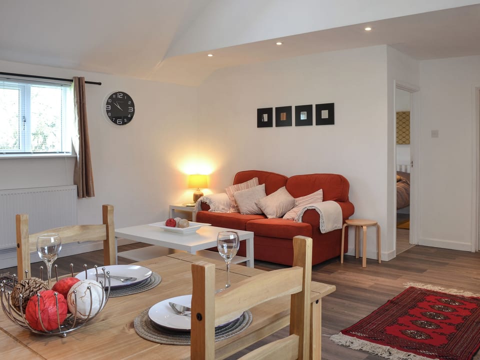 Living room with dining area | Lambs Cottage, Blackdown Hills, near Culmstock 