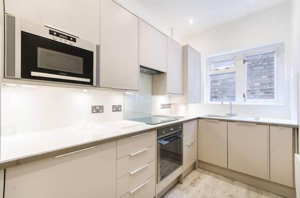 Apartment, 1 Double Bed with Sofa bed | Private kitchen | Fridge, microwave, stovetop, dishwasher