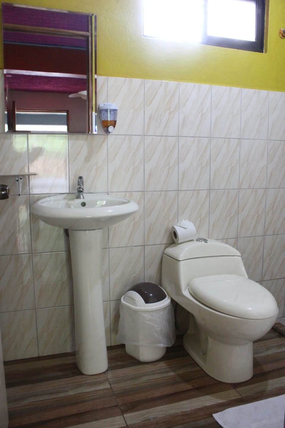 Basic Cabin, Multiple Beds | Bathroom | Shower, towels, soap, shampoo