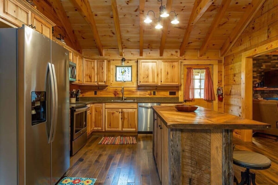 Lovely kitchen from side view!