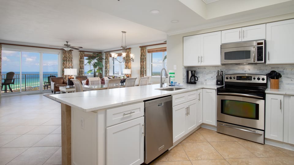 Kitchen with a view