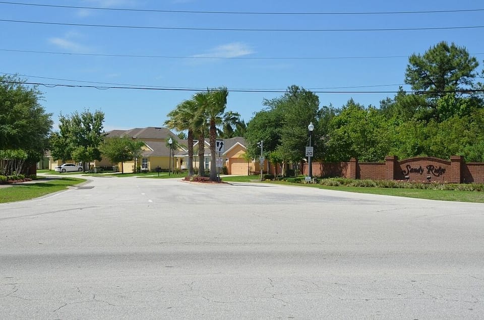 Sandy Ridge Entrance